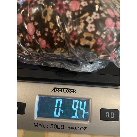 Vtg Y2K Byer Too Womens Chocolate Brown Floral Babydoll Dress Size XS Dark Fairy - Picture 12 of 12